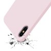 - iPhone X/iPhone Xs - Skal - Silikon - Sandrosa