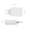 - Laddare - GaN100 3xUSB-C & 1xUSB-A