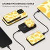 - Powerbank - MagSafe 5000 mAh - Lemon Tart - Metallgrå