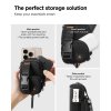 - Portable Organizer Pouch Snap Zip MagFit - Svart
