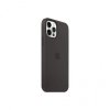- iPhone 12/iPhone 12 Pro - Skal - Silicone Case MagSafe - Svart