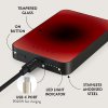 - Powerbank - MagSafe 5000 mAh - No Talking - Metallgrå