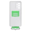 - Samsung Galaxy A53 5G - Skal - Silicone Cover with Strap - Vit
