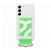 - Samsung Galaxy S22 Plus - Skal - Silicone Cover with Strap - Vit