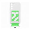 - Samsung Galaxy S22 Plus - Skal - Silicone Cover with Strap - Vit