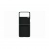 - Samsung Galaxy Z Flip 3 - Skal - Leather Cover - Grön