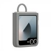 - Samsung Galaxy Z Flip 6/Galaxy Z Flip 7 FE - Skal - Silicone Case - Grå