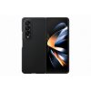 - Samsung Galaxy Z Fold 4 - Skal - Leather Cover - Svart