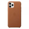 - iPhone 11 Pro - Skal - Leather Case - Saddle Brown
