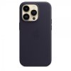 - iPhone 14 Pro - Skal - Leather Case MagSafe - Ink