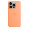 - iPhone 15 Pro - Skal - Silikon MagSafe - Apelsinsorbet