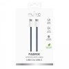 - Kabel - Fabrik 2.0 60W USB-C till USB-C - 1.5m Blå