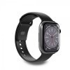 - Apple Watch 44/45/46mm/Ultra 49mm - Armband - ICON Silicone Band - Svart