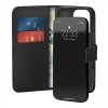 - iPhone 16 Pro Max - Fodral - Wallet Stand - Svart