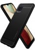 - Samsung Galaxy A12 - Skal - Rugged Armor - Matte Black