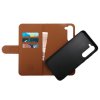 - Samsung Galaxy S23 - Fodral - Magnetiskt Avtagbart Skal - Brun