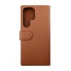 - Samsung Galaxy S23 Ultra - Fodral - Magnetiskt Avtagbart Skal - Brun