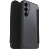 - Samsung Galaxy S25 Plus - Fodral - React Folio - Black Crystal