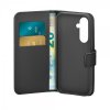 - Samsung Galaxy S25 Plus - Fodral - Wallet Stand - Svart