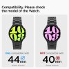 - Samsung Galaxy Watch 6 44mm - Armband - Modern Fit 316L - Svart