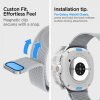 - Samsung Galaxy Watch 8 40/44mm/Classic 46mm - Armband - Metal Fit - Silver