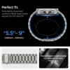 - Samsung Galaxy Watch 8 40/44mm/Classic 46mm - Armband - Modern Fit Titanium - Natural Titanium