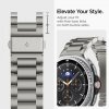 - Samsung Galaxy Watch 8 40/44mm/Classic 46mm - Armband - Modern Fit Titanium - Natural Titanium