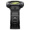 - Samsung Galaxy Watch 8 44mm - Armband & Skal - Rugged Armor Pro - Matte Black
