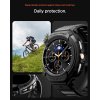 - Samsung Galaxy Watch 8 Classic 46mm - Armband & Skal - Rugged Armor Pro - Matte Black