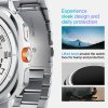 - Samsung Galaxy Watch Ultra 47mm - Armband - Modern Fit 316L - Silver