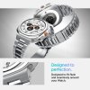 - Samsung Galaxy Watch Ultra 47mm - Armband - Modern Fit 316L - Silver