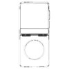 - Samsung Galaxy Z Flip 7 - Skal - Ultra Hybrid Pro MagFit - Clear White