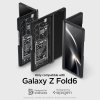 - Samsung Galaxy Z Fold 6 - Skal - Ultra Hybrid Zero One - Svart