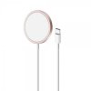- Trådlös laddare - Magnetic USB-C Charging Cable - Rosa