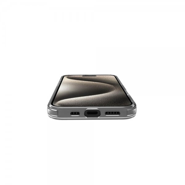 - iPhone 16 Pro - Skal - GELSKINMAG - Transparent/Svart