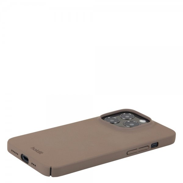 - iPhone 15 Pro - Skal - Slim Case - Mocha Brown