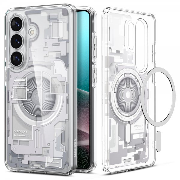 - Samsung Galaxy S26 - Skal - Ultra Hybrid MagFit - Zero One Vit