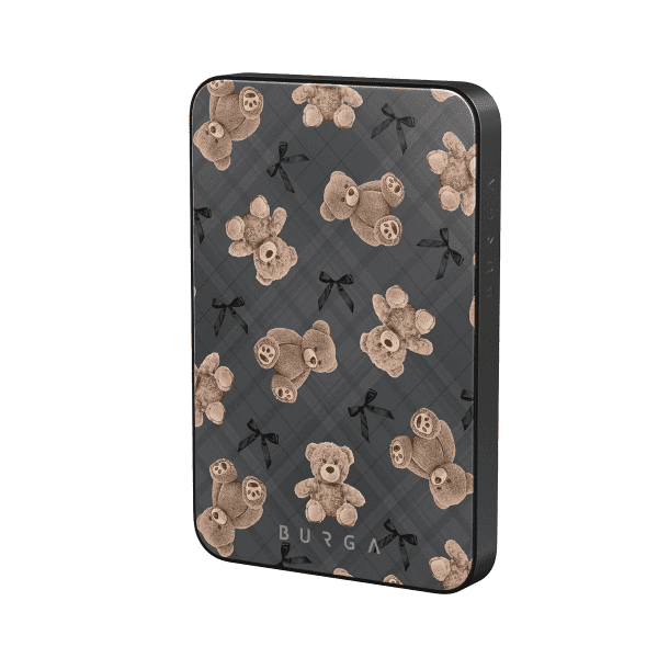 - Powerbank - MagSafe 5000 mAh - BFF Grå