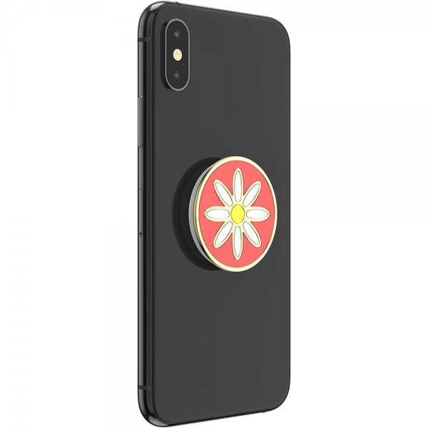 PopGrip Enamel Quaint Daisy Coral