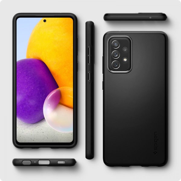 - Samsung Galaxy A72 - Skal - Thin Fit - Svart