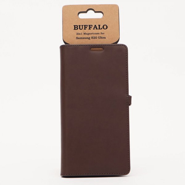 - Samsung Galaxy S20 Ultra - Fodral - 2in1 Magnet Case - Brun