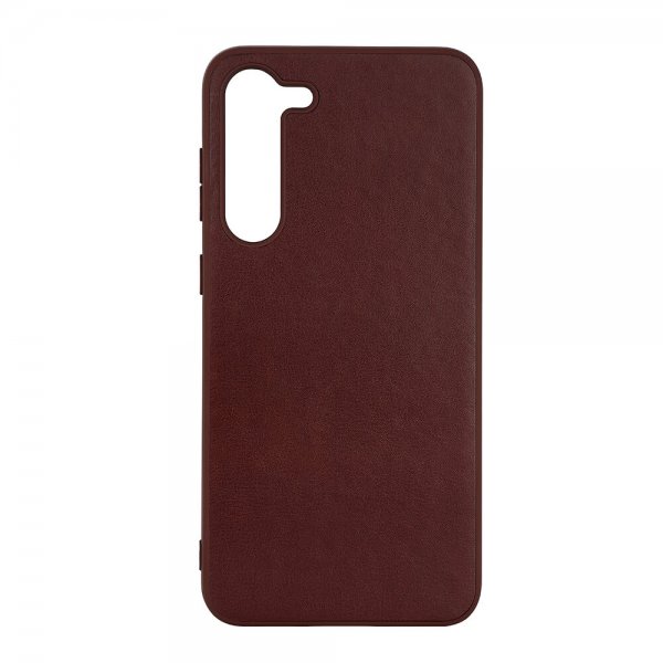 - Samsung Galaxy S23 Plus - Skal - PU - Brun