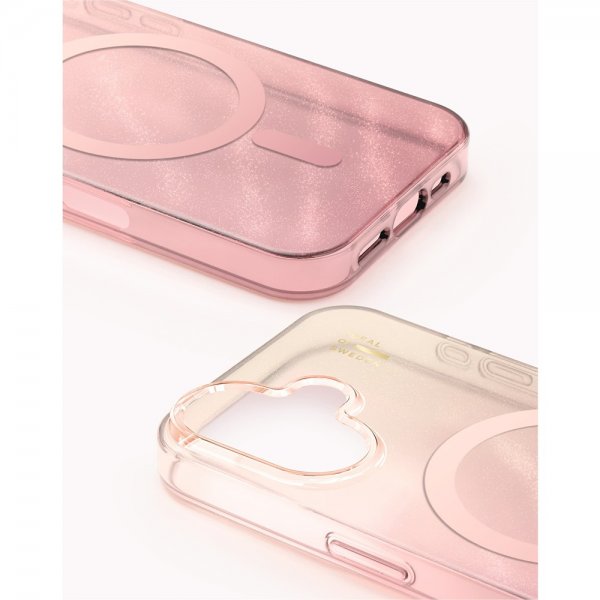 - iPhone 17 - Skal - Clear Case MagSafe - Rose Blush