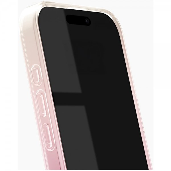 - iPhone 17 - Skal - Clear Case MagSafe - Rose Blush