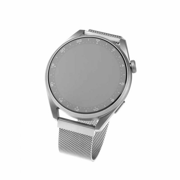 - Samsung Galaxy Watch 20mm - Armband - Mesh Strap - Silver