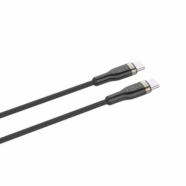 - Kabel - METAL Series - USB-C/USB-C 1.2m Svart