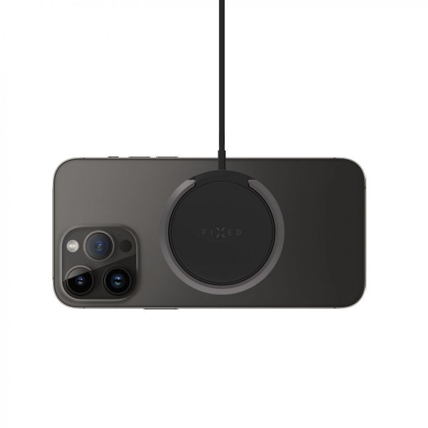 - Trådlös laddare - MagPad Wireless Charger - Svart