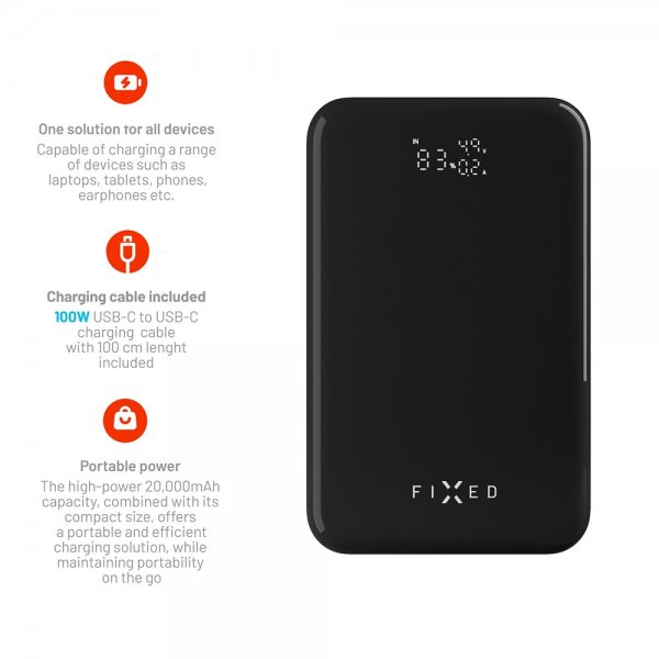 - Powerbank - Zen 20 Pro - 20 000 mAh 130W
