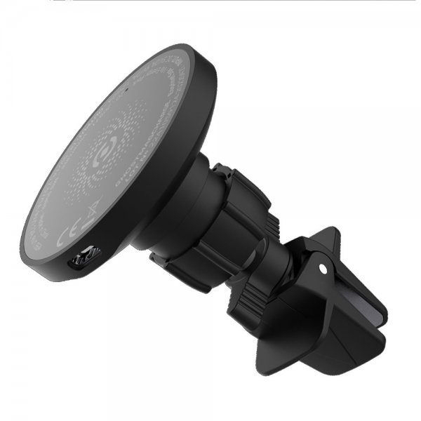 - Bilhållare - Car Holder with Wireless Charger 15W MagSafe