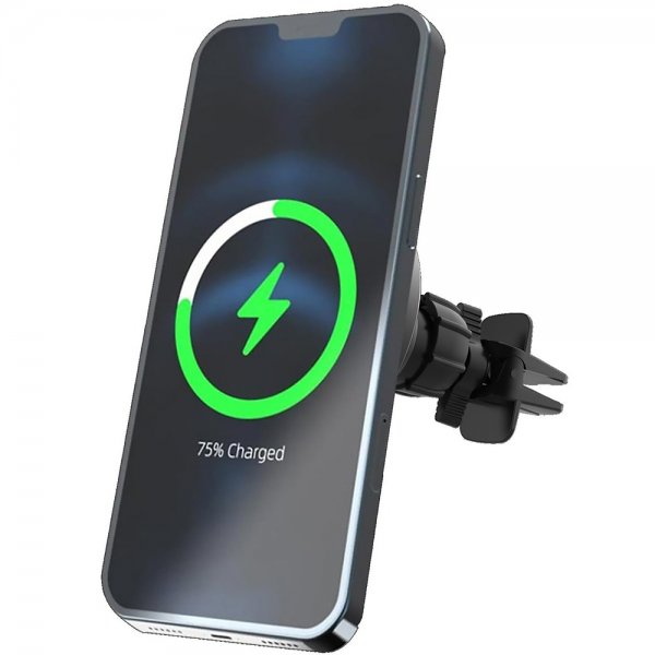 - Bilhållare - Car Holder with Wireless Charger 15W MagSafe